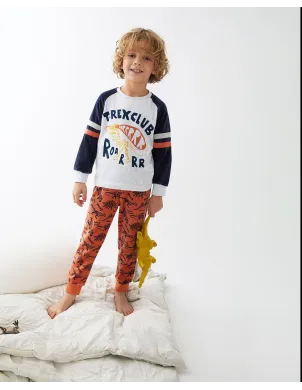 Pijama Infant M/L Niño Tund T-Rexclub